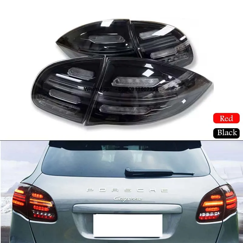 Pair LED Matrix Taillights Assembly for Porsche Cayenne 958.1 2011-2014 Upgrade to 958.2 Tail Light Plug and Play Car Rear Lamp
Pair LED Matrix Taillights Assembly for Porsche Cayenne 958.1 2011-2014 Upgrade to 958.2 Tail Light Plug and Play Car Rear Lamp
