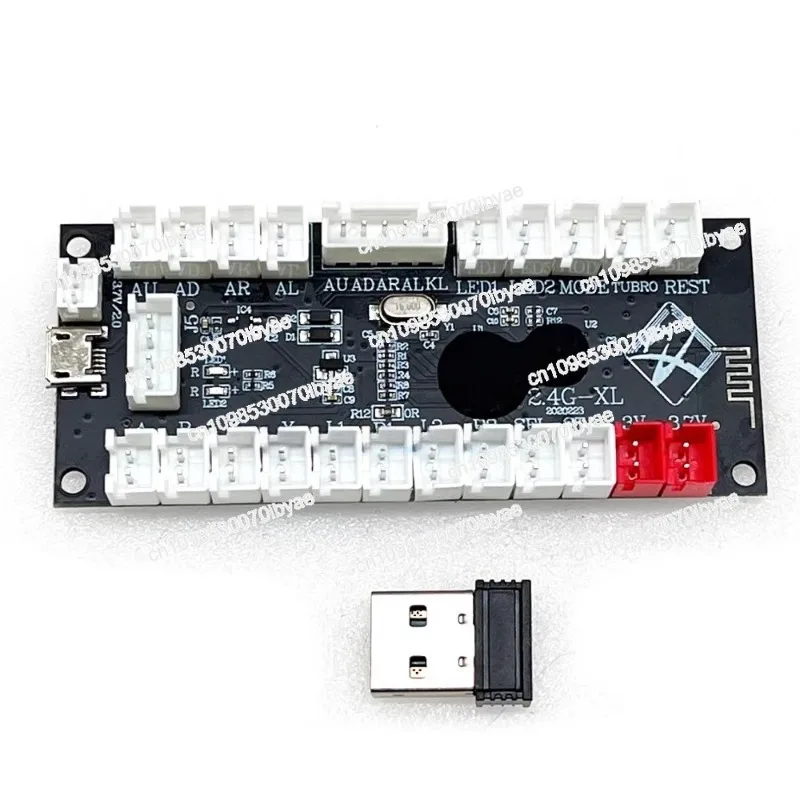 2.4G USB Wireless Joystick Chip Single Computer PS Android Fighting Game Control Board Accessories DIY with Cable
2.4G USB Wireless Joystick Chip Single Computer PS Android Fighting Game Control Board Accessories DIY with Cable