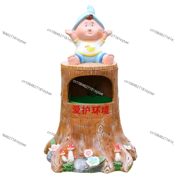 Cartoon Animal Trash Can Fiberglass Sculpture Outdoor Garden Decoration for Park Kindergarten Playground
Cartoon Animal Trash Can Fiberglass Sculpture Outdoor Garden Decoration for Park Kindergarten Playground