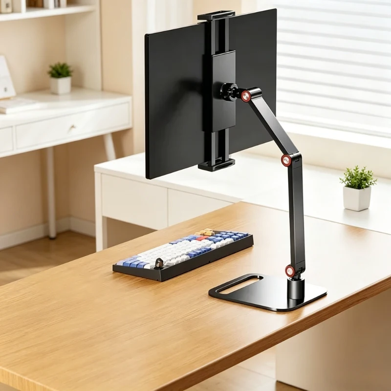 Black 3-section Expandable Monitor Holder, Adjustable Portable Stand for Laptop Phone Vertical Screen, Ideal Office Holiday Gift
Black 3-section Expandable Monitor Holder, Adjustable Portable Stand for Laptop Phone Vertical Screen, Ideal Office Holiday Gift
