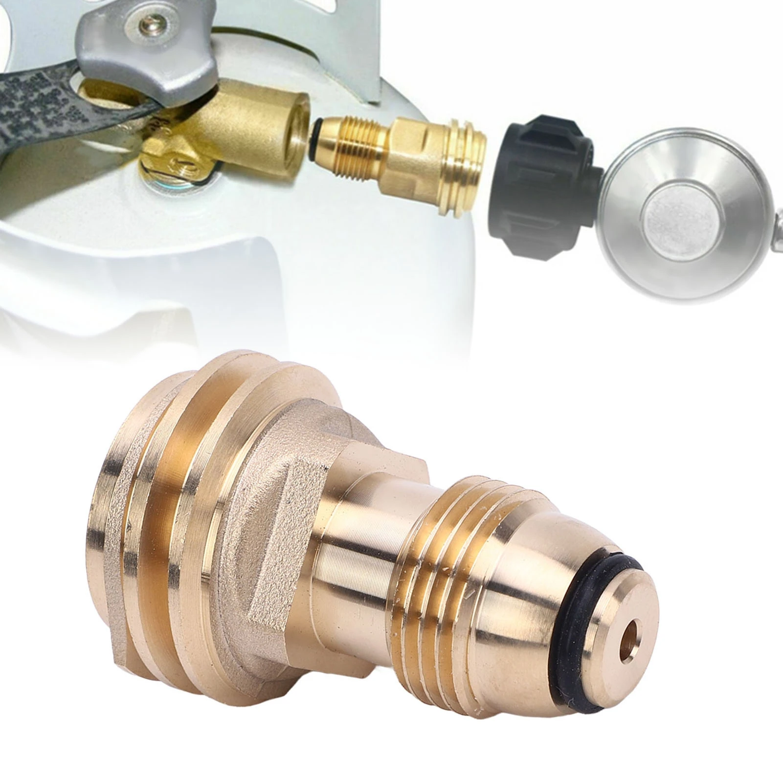 POL to QCC1 Tank Hose Adapter POL to QCC1 Tank Adapter Convert POL LP Tank to QCC1 Type1 Hoses Regulators for RV Van Trailer
POL to QCC1 Tank Hose Adapter POL to QCC1 Tank Adapter Convert POL LP Tank to QCC1 Type1 Hoses Regulators for RV Van Trailer