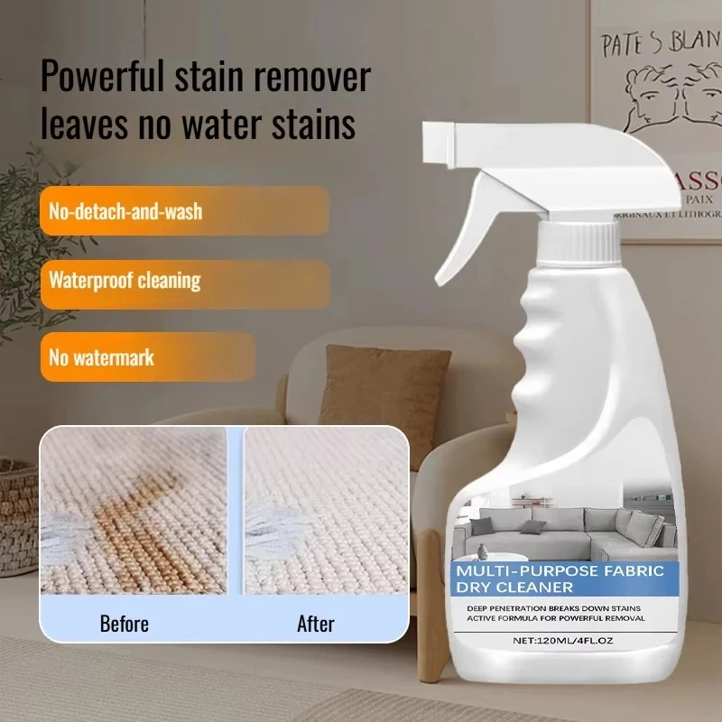 Powerful Fabric Spray Stubborn Stain Remover Easily Decontamination For Household Couch Mattress Carpet Sofa Dry Cleaner
Powerful Fabric Spray Stubborn Stain Remover Easily Decontamination For Household Couch Mattress Carpet Sofa Dry Cleaner