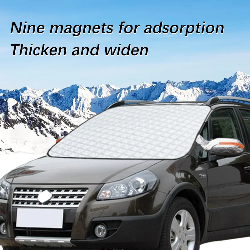 Magnetic Car Windshield Snow Cover Winter Ice-Frost Guard Sun Shade Protector For Suzuki Sx4 2006-2016 Exterior Accessories
Magnetic Car Windshield Snow Cover Winter Ice-Frost Guard Sun Shade Protector For Suzuki Sx4 2006-2016 Exterior Accessories