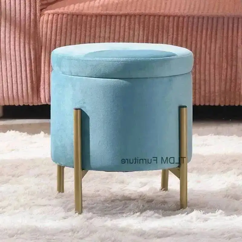 Stool Lazy Nordic Person Round Light Fabric Living Living Storage Dressing Room Modern Luxury Stool Makeup Sofa Room Furniture
Stool Lazy Nordic Person Round Light Fabric Living Living Storage Dressing Room Modern Luxury Stool Makeup Sofa Room Furniture