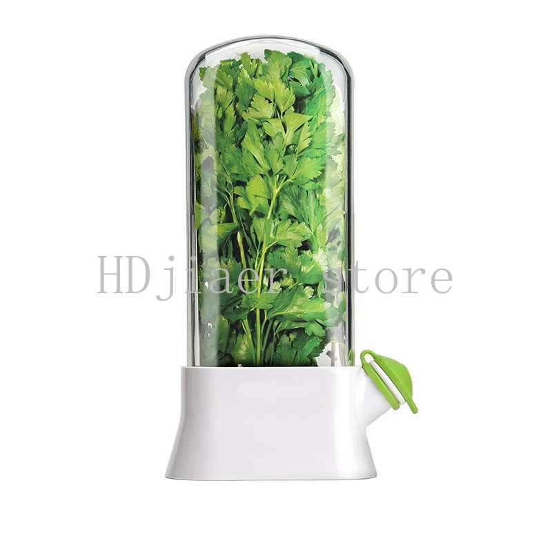 Herb & Vegetable Fresh-Keeping Container - Crush-Resistant Eco-Friendly Preserver, Creative Cilantro Fresh-Keeping Cup 
Herb & Vegetable Fresh-Keeping Container - Crush-Resistant Eco-Friendly Preserver, Creative Cilantro Fresh-Keeping Cup