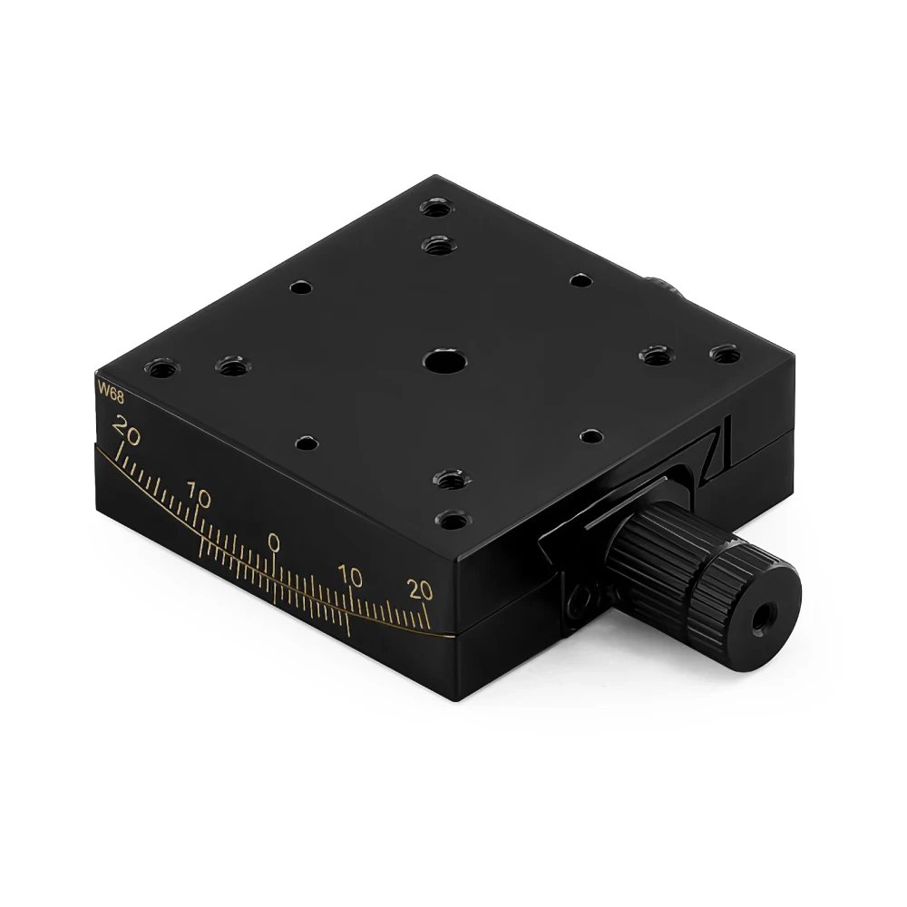 Diacion GTX50-68 TX-axis Worm Gear Feed Angle Adjustment Linear Guide Blocks Manual Goniometer Stage
Diacion GTX50-68 TX-axis Worm Gear Feed Angle Adjustment Linear Guide Blocks Manual Goniometer Stage