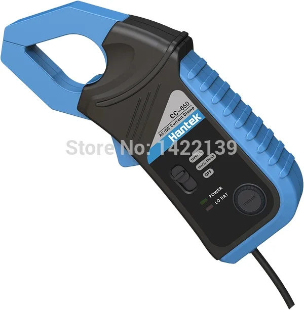 Hantek CC-650 AC/DC Current Clamp for Hantek&Other Makes Auto Oscilloscopes and DMMs,BNC Plug
Hantek CC-650 AC/DC Current Clamp for Hantek&Other Makes Auto Oscilloscopes and DMMs,BNC Plug