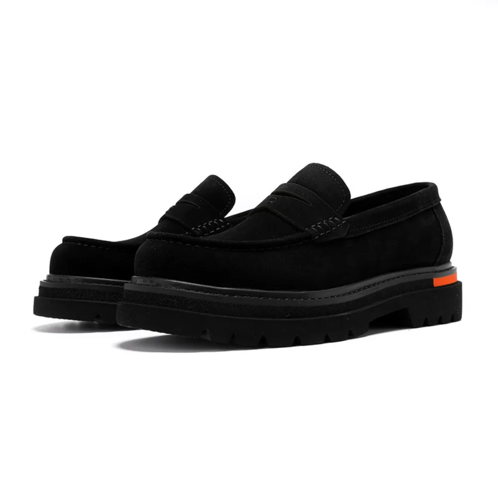 Summer New Thick Sole Suede British Style Business Casual Men's Genuine Leather Loafer Shoes Formal Dress Shoes
Summer New Thick Sole Suede British Style Business Casual Men's Genuine Leather Loafer Shoes Formal Dress Shoes