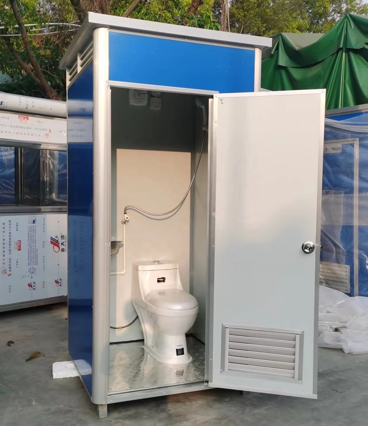 Prefabricated Portable Toilets and Shower Enclosures with Low-cost Outdoor Activity Unit Steel Materials for Construction Sites
Prefabricated Portable Toilets and Shower Enclosures with Low-cost Outdoor Activity Unit Steel Materials for Construction Sites