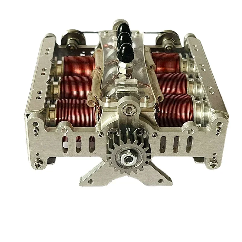 Six-cylinder Horizontally Opposed Engine Model Strong Magnetic Piston DC Brushless RC Electromagnetic Physics Toy
Six-cylinder Horizontally Opposed Engine Model Strong Magnetic Piston DC Brushless RC Electromagnetic Physics Toy