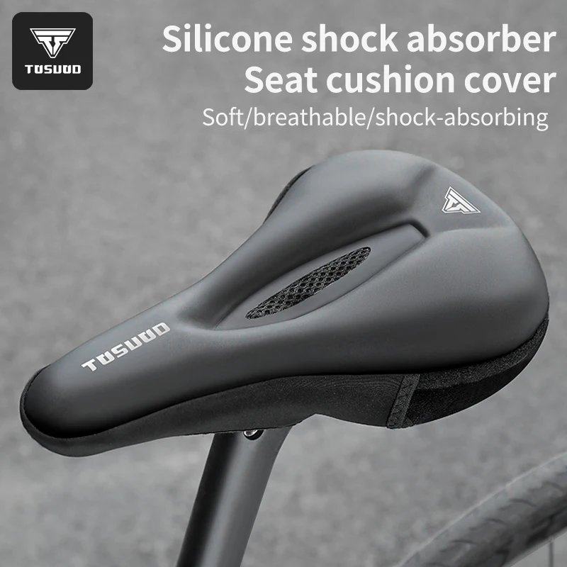 TOSUOD Bike Seat Cover Thicked Soft Sponge Silicone Bicycle Saddle Comfortable Cycling Seat Cover Cycling Accessories
TOSUOD Bike Seat Cover Thicked Soft Sponge Silicone Bicycle Saddle Comfortable Cycling Seat Cover Cycling Accessories