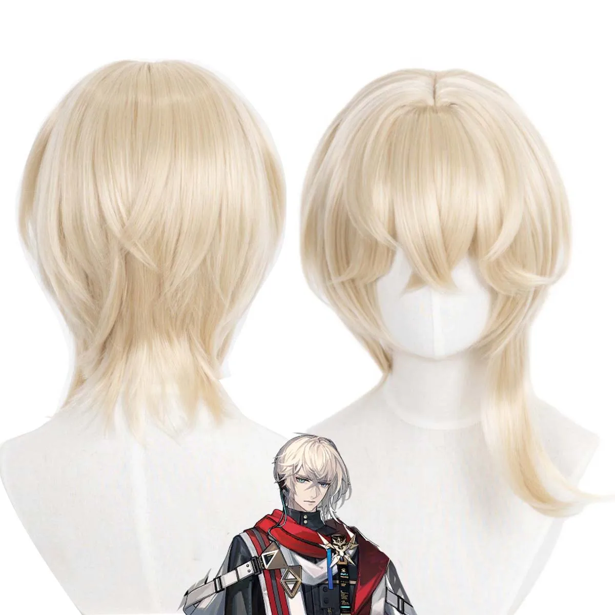 Парик Game Arknights Executor the Ex Foedere, короткий, прямой, светлый, с блондированными прядями
Парик Game Arknights Executor the Ex Foedere, короткий, прямой, светлый, с блондированными прядями