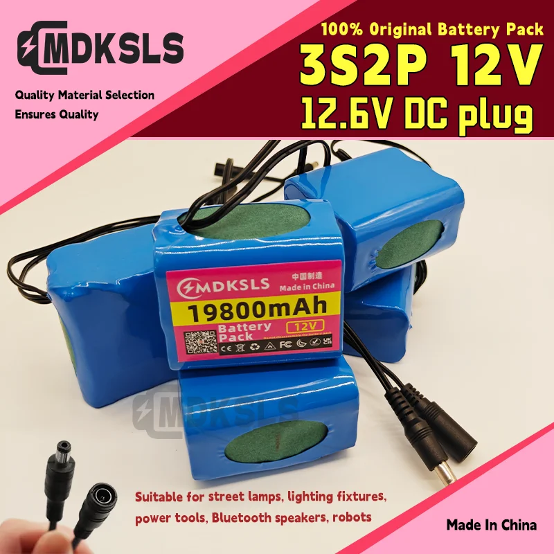 2026 3S2P 12V 19800mah New Portable Rechargeable Li-Ion Battery, For LED Portable Rechargeable Li-ion Battery for fishing lights
2026 3S2P 12V 19800mah New Portable Rechargeable Li-Ion Battery, For LED Portable Rechargeable Li-ion Battery for fishing lights