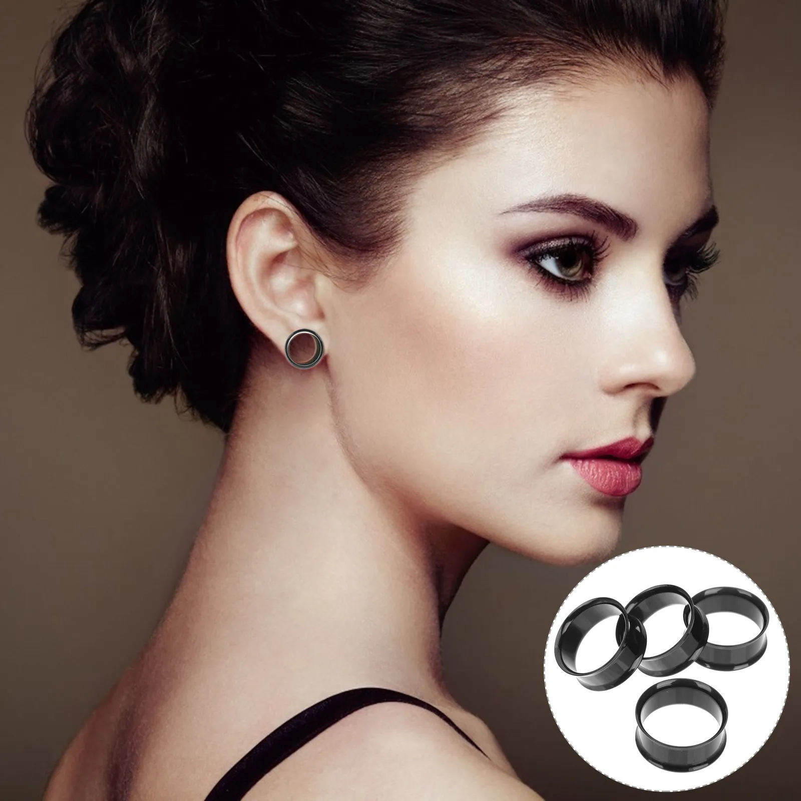 4Pcs Ear Gauges Acrylic Smooth Comfortable for Long Wear Ear Tunnels Plugs Expanders Stretcher Jewelry for Party Bar Office Gift
4Pcs Ear Gauges Acrylic Smooth Comfortable for Long Wear Ear Tunnels Plugs Expanders Stretcher Jewelry for Party Bar Office Gift