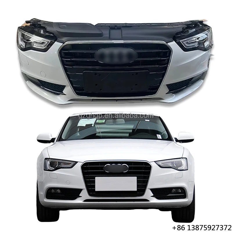 Suitable for A5 Front Nozzle Assembly, Headlights, Grille, Surround, Car Front Bumper, Body Kit
Suitable for A5 Front Nozzle Assembly, Headlights, Grille, Surround, Car Front Bumper, Body Kit