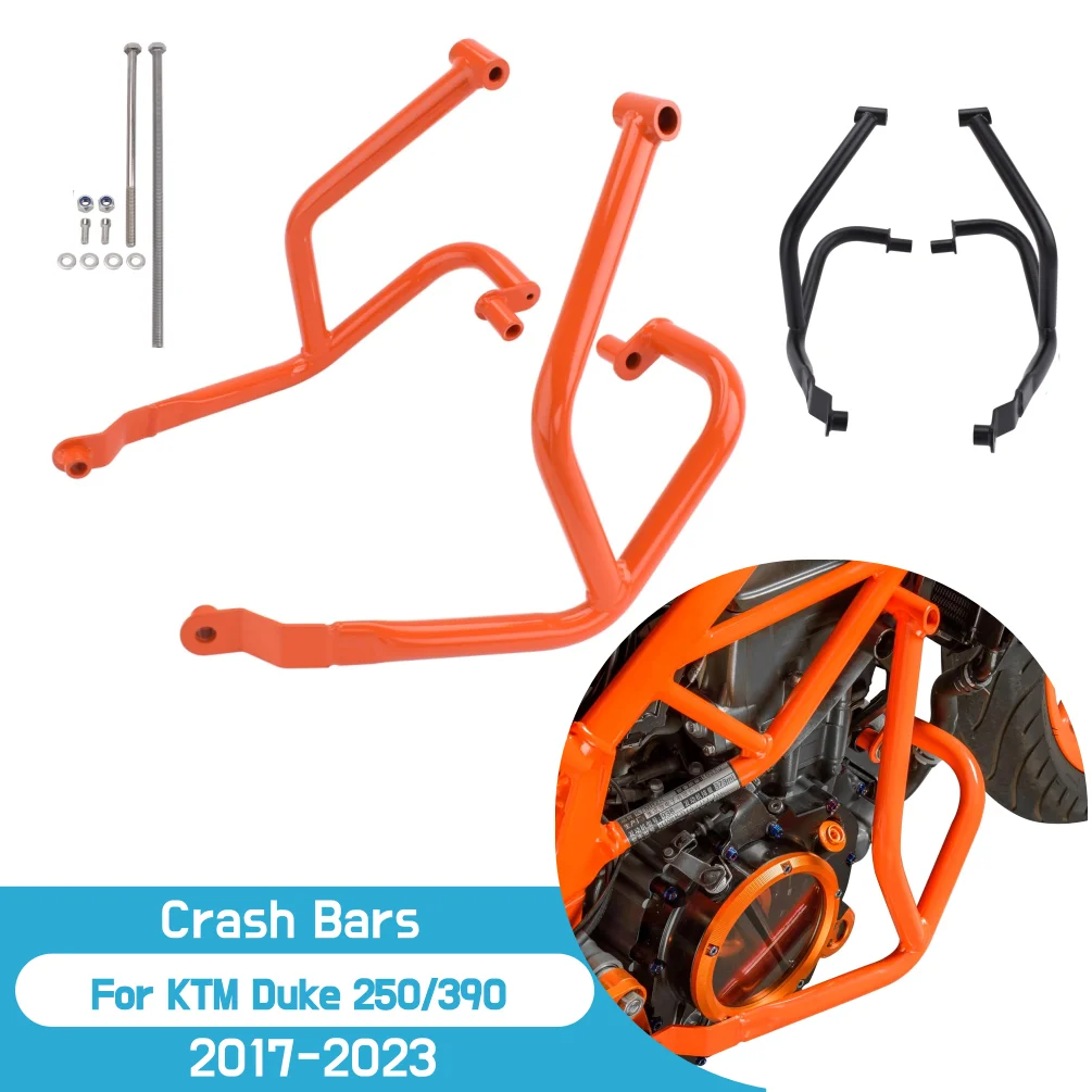 For KTM Duke 250 390 2017-2023 Duke250 Duke390 Crash Bars Engine Guard Frame Sliders Bumper Falling Protector Duke200 2020 2021
For KTM Duke 250 390 2017-2023 Duke250 Duke390 Crash Bars Engine Guard Frame Sliders Bumper Falling Protector Duke200 2020 2021