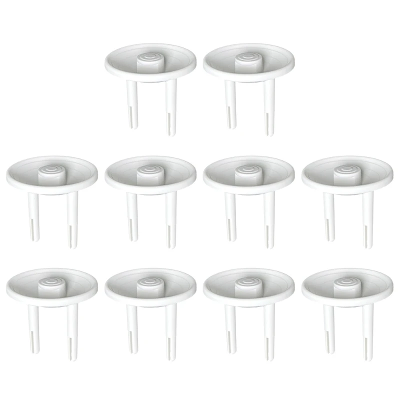 10pcs Dustproof Outlet Safety Cover Child Protective Design Shock Resistant European Standard Plug Guard for Family Room
10pcs Dustproof Outlet Safety Cover Child Protective Design Shock Resistant European Standard Plug Guard for Family Room