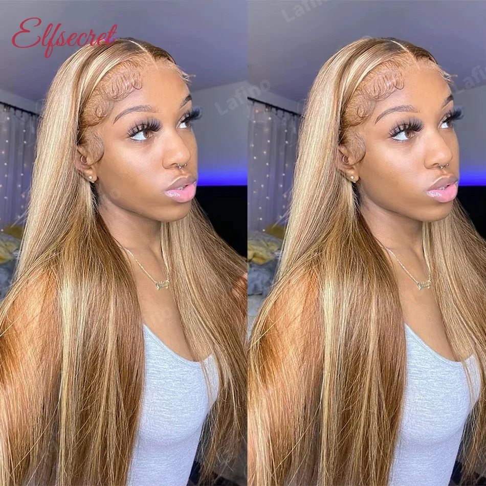 13x6 Transparent Straight Lace Front Wig Highlight Colored Human Hair Wigs For Women Brazilian 4/27 Blonde Pre Plucked Wigs
13x6 Transparent Straight Lace Front Wig Highlight Colored Human Hair Wigs For Women Brazilian 4/27 Blonde Pre Plucked Wigs