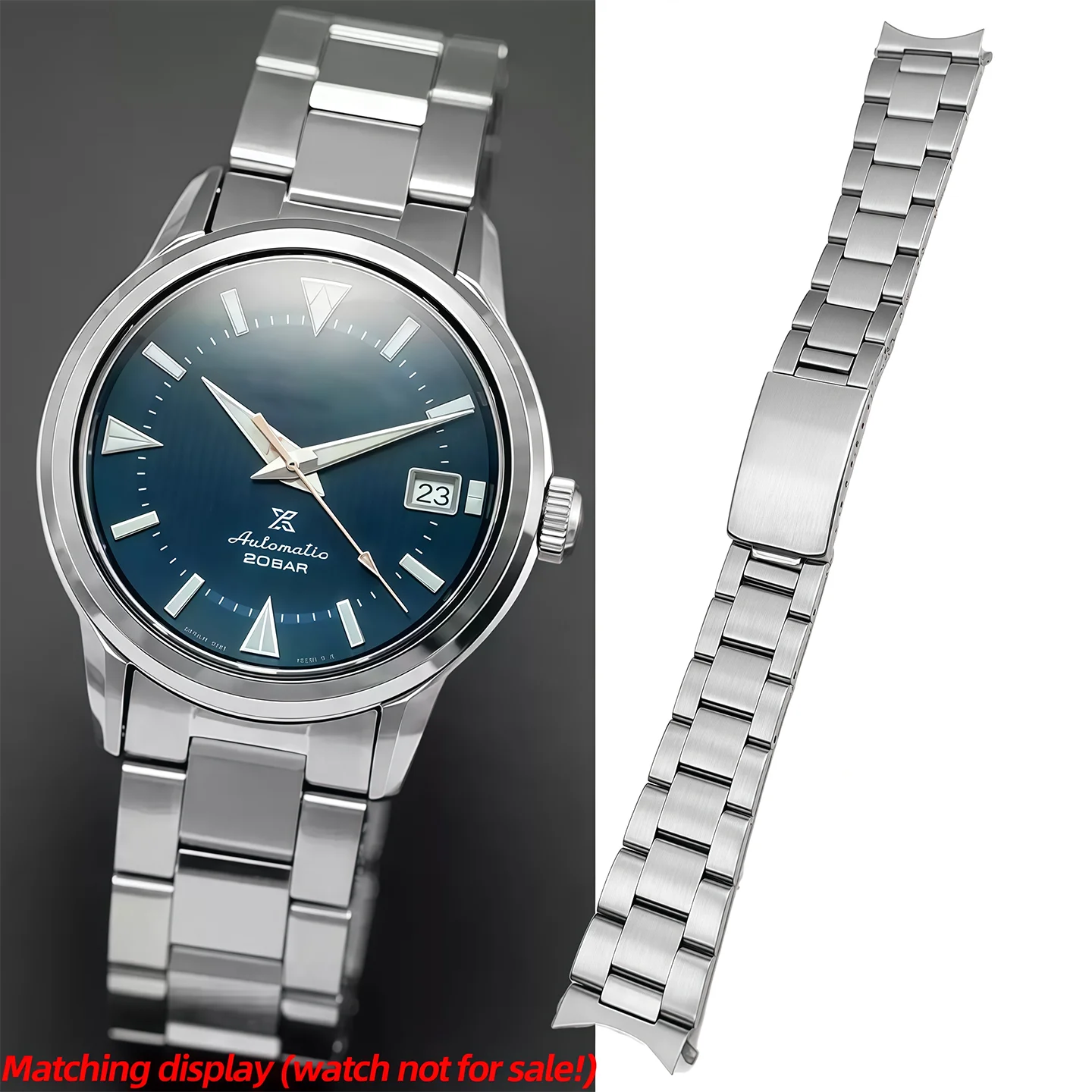 19mm High quality Stainless Steel Bracelet For Seiko No. 5 SNXS73 SNXS77 SNXS79 SNXS75 SNXS80 Curved End watch strap Metal band
19mm High quality Stainless Steel Bracelet For Seiko No. 5 SNXS73 SNXS77 SNXS79 SNXS75 SNXS80 Curved End watch strap Metal band