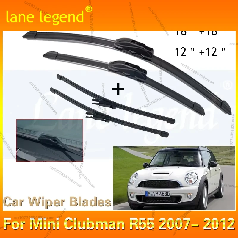 Wiper Front & Rear Wiper Blades Set Kit For Mini Clubman R55 2007 2008 2009 2010 2011 2012 Windshield Windscreen Rear Window
Wiper Front & Rear Wiper Blades Set Kit For Mini Clubman R55 2007 2008 2009 2010 2011 2012 Windshield Windscreen Rear Window