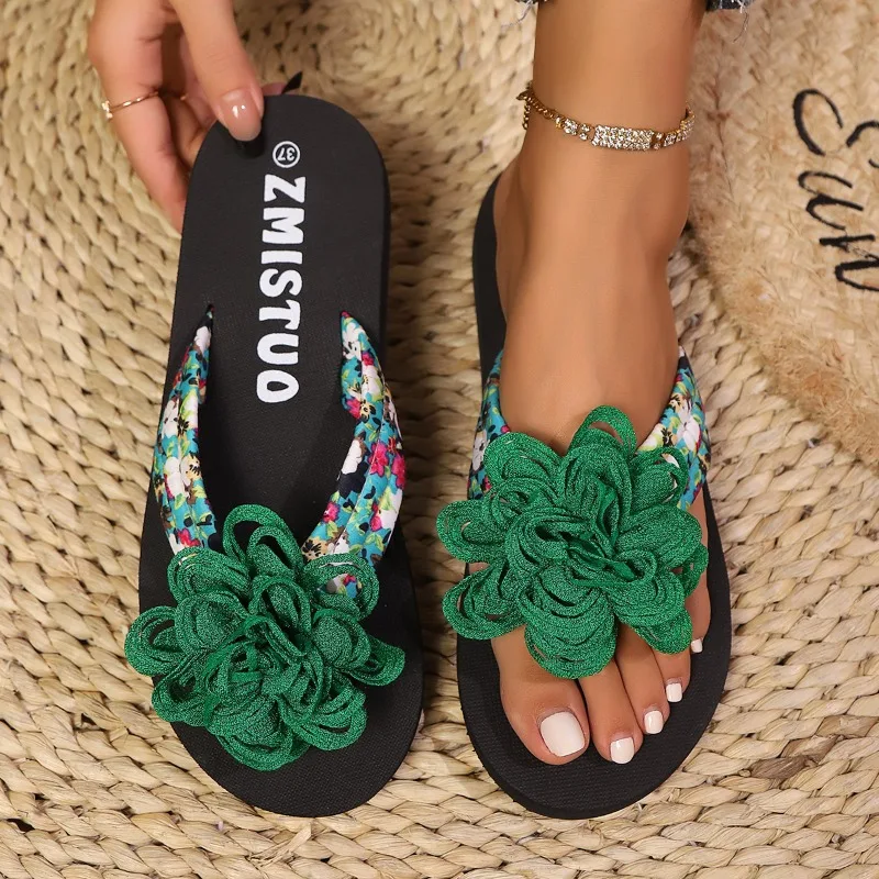 2025 Summer Shoes Female Flip Flops Women's Slippers Outdoor Casual Sandals Women Floral Platform Round Toe Thick Soled Sandal
2025 Summer Shoes Female Flip Flops Women's Slippers Outdoor Casual Sandals Women Floral Platform Round Toe Thick Soled Sandal