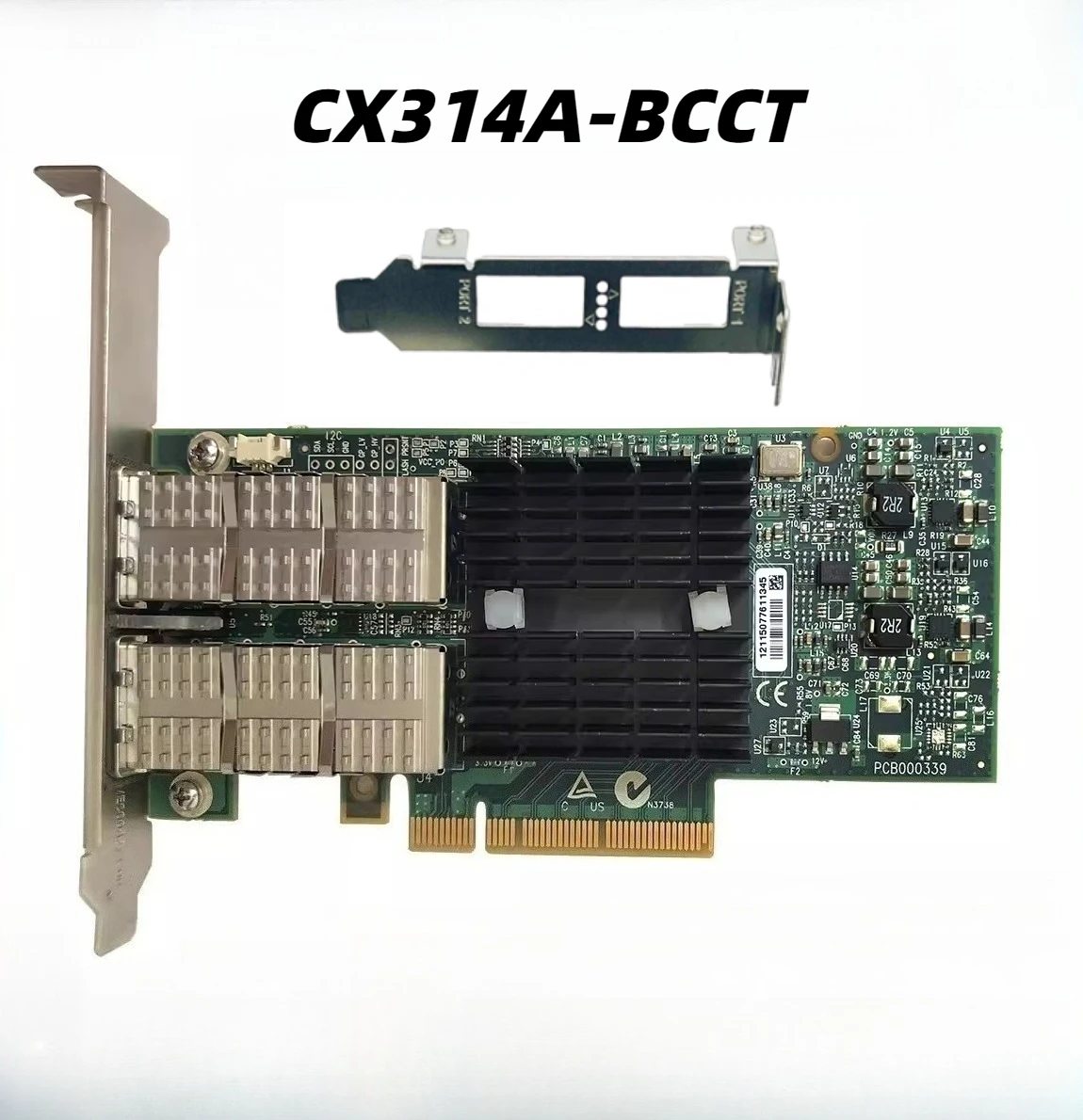 CX314A-BCCT CX354A-FCBT Mellanox 40GB IB Dual Port Fiber Network Card
CX314A-BCCT CX354A-FCBT Mellanox 40GB IB Dual Port Fiber Network Card