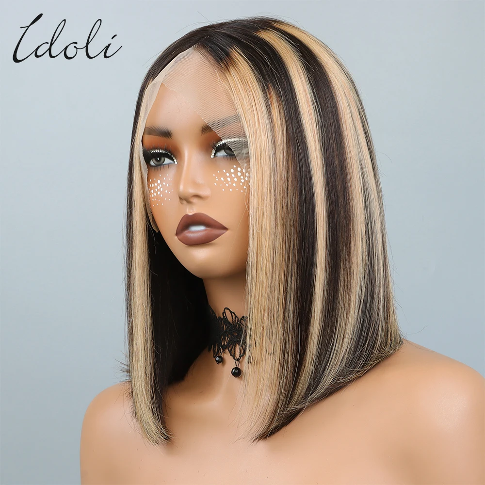 Парик из натуральных волос P4/27 Straight Highlight Bob с прозрачной кружевной вставкой 13X4X2 T Part для женщин
Парик из натуральных волос P4/27 Straight Highlight Bob с прозрачной кружевной вставкой 13X4X2 T Part для женщин
