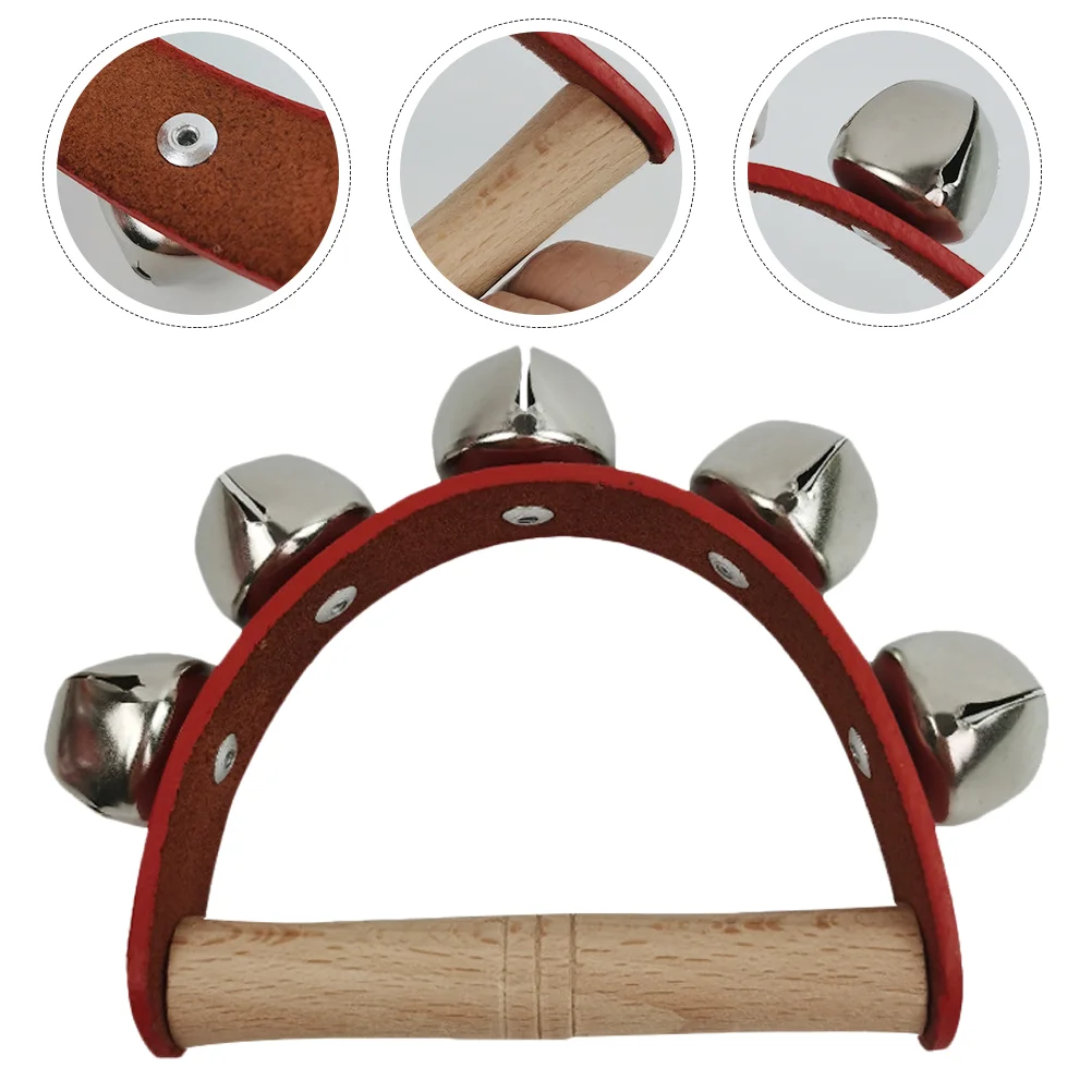 3 Pcs Half Round Handbell Wooden Metal Party Music Toys Lightweight Kids Tambourine Colorful Cheering Props Birthday Festivals
3 Pcs Half Round Handbell Wooden Metal Party Music Toys Lightweight Kids Tambourine Colorful Cheering Props Birthday Festivals