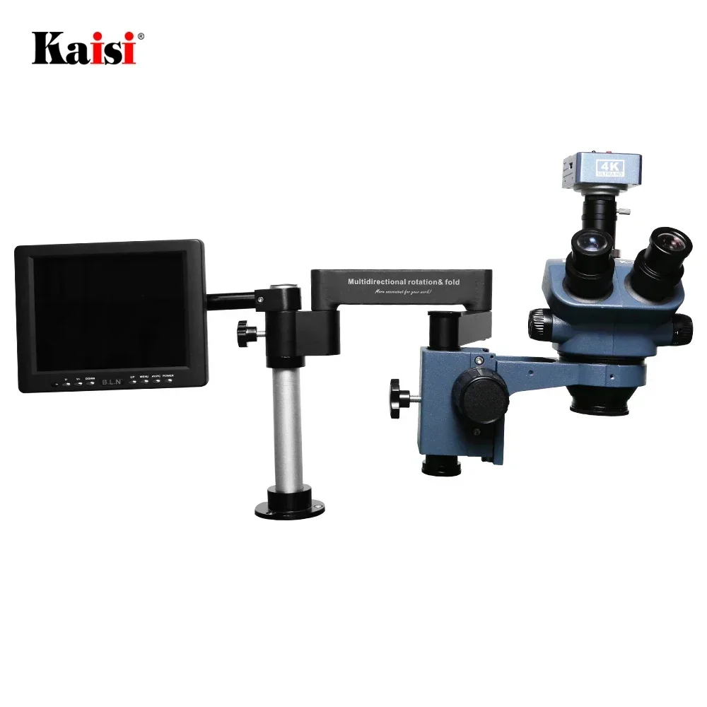 Kaisi 37050 MRS Microscope Trinocular 360 Degree Folding Stand 4K Camera Phone Repair Tool
Kaisi 37050 MRS Microscope Trinocular 360 Degree Folding Stand 4K Camera Phone Repair Tool