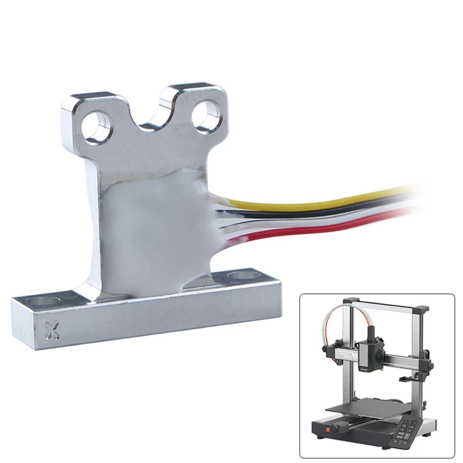 3D Printer Strain Gage Fit for Anycubic Kobra 3 Combo Hotend Mounting Block Sensor Replacement Extruder Accessories
3D Printer Strain Gage Fit for Anycubic Kobra 3 Combo Hotend Mounting Block Sensor Replacement Extruder Accessories