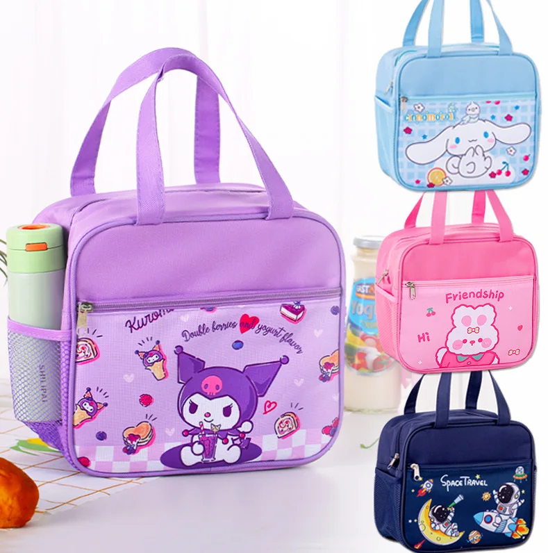 Thickened Aluminum Foil Cartoon Lunch Bag for Primary Students Insulated Handbag Cute Bento Bag Melody Kuromi Sanrio Cinamoroll
Thickened Aluminum Foil Cartoon Lunch Bag for Primary Students Insulated Handbag Cute Bento Bag Melody Kuromi Sanrio Cinamoroll
