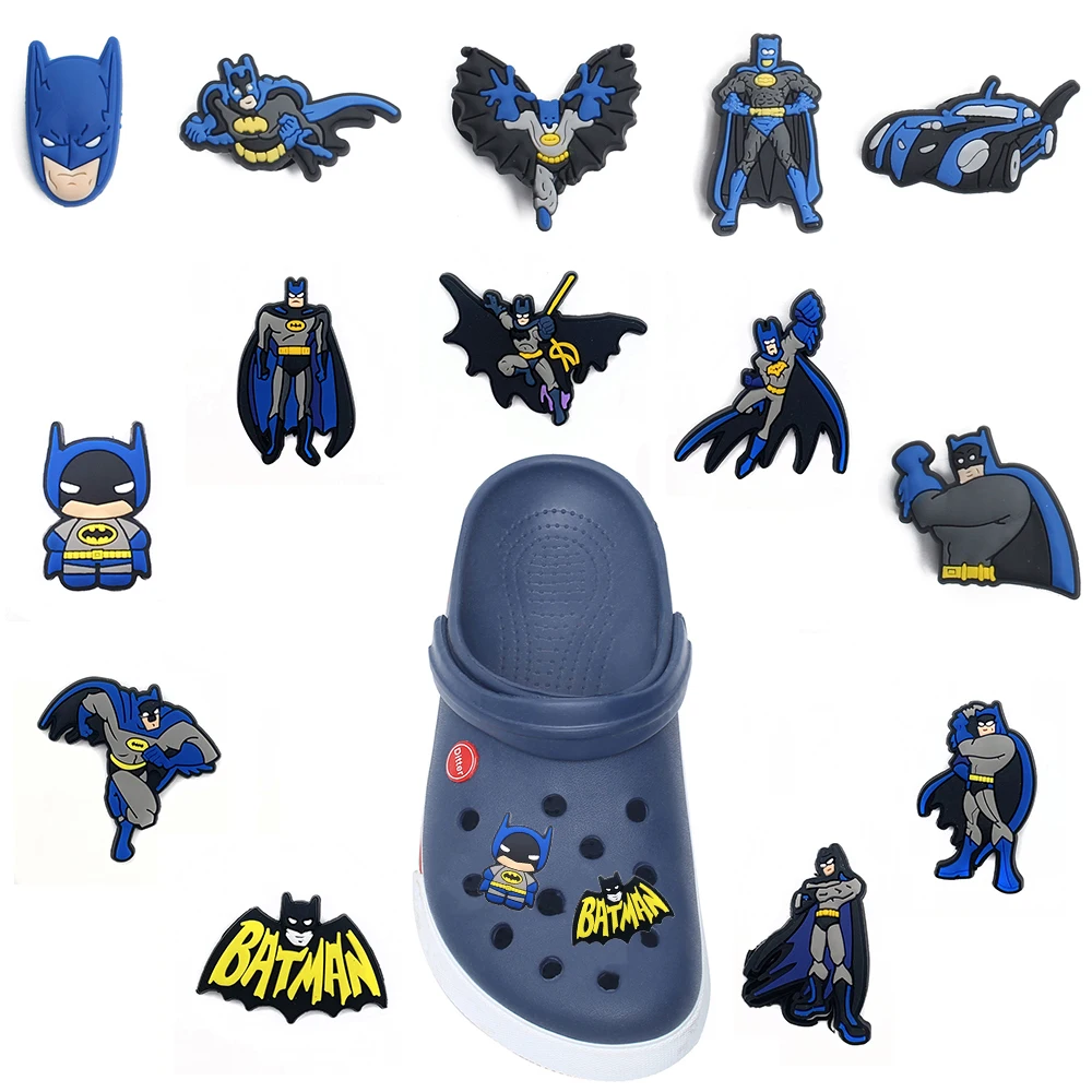 Beast Kingdom DC Batman Joker PVC shoe Charms Kids Accessories Coraline DIY Fit Clogs PVC Shoe Decorations Buckle Gifts
Beast Kingdom DC Batman Joker PVC shoe Charms Kids Accessories Coraline DIY Fit Clogs PVC Shoe Decorations Buckle Gifts
