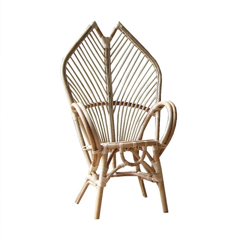ins rattan chair handmade chair Vintage retro natural rattan woven single leisure chair design B & B
ins rattan chair handmade chair Vintage retro natural rattan woven single leisure chair design B & B
