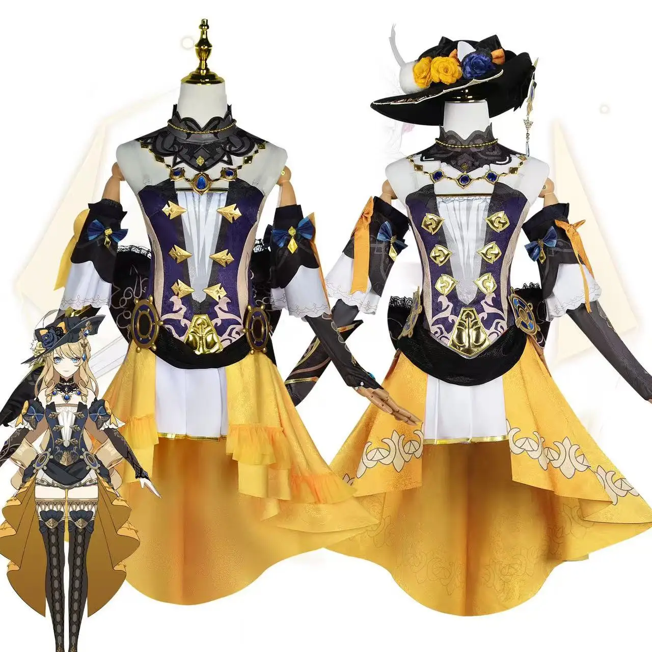 Navia cos costume Genshin Impact Fengdan game playing costume full set of anime cosplay female
Navia cos costume Genshin Impact Fengdan game playing costume full set of anime cosplay female