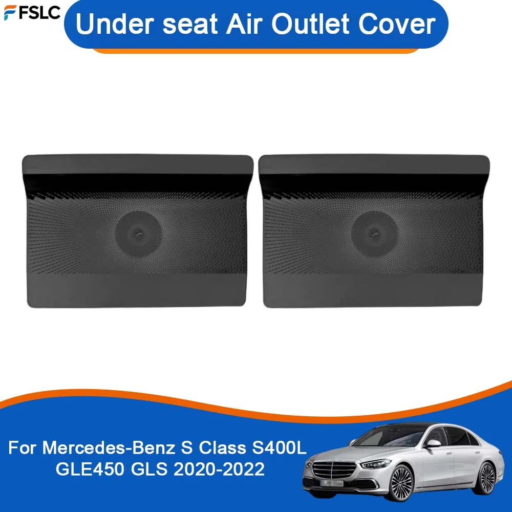 Car Decoration Under seat Air Outlet Cover For Mercedes-Benz S Class S400L GLE450 GLS 2020-2022 Car Upgrade Modify A Car
Car Decoration Under seat Air Outlet Cover For Mercedes-Benz S Class S400L GLE450 GLS 2020-2022 Car Upgrade Modify A Car