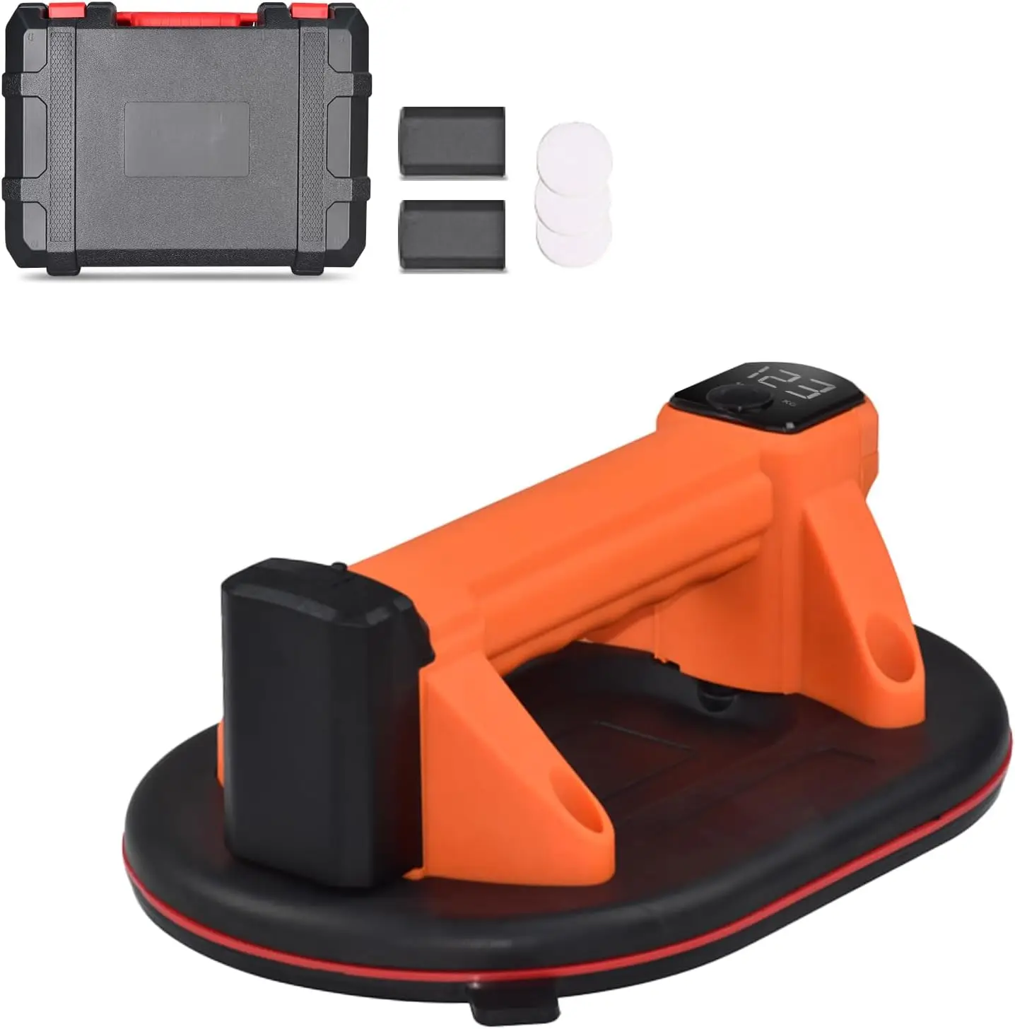 Suction Cup Electric Lifting Lifter 550LBS, Vacuum Ventouse with Automatic Cleaning, Handled Glass Suction Cups, Heavy Duty
Suction Cup Electric Lifting Lifter 550LBS, Vacuum Ventouse with Automatic Cleaning, Handled Glass Suction Cups, Heavy Duty