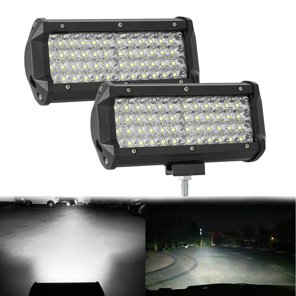 1/2Pcs LED Bar 7 inch LED Light Bar Work Light Combo Beam for Driving Off-road Vehicles Lamp ATV SUV Car Tractor Truck 12V 24V
1/2Pcs LED Bar 7 inch LED Light Bar Work Light Combo Beam for Driving Off-road Vehicles Lamp ATV SUV Car Tractor Truck 12V 24V