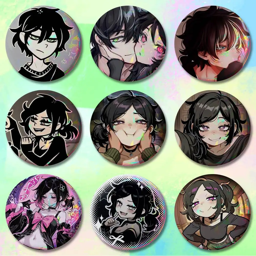 A-Andy and Game L-Leyleys 58mm 44mm HD Print Brooch Badges Pretty Derby Round Display Brooches Lapel Pins
A-Andy and Game L-Leyleys 58mm 44mm HD Print Brooch Badges Pretty Derby Round Display Brooches Lapel Pins