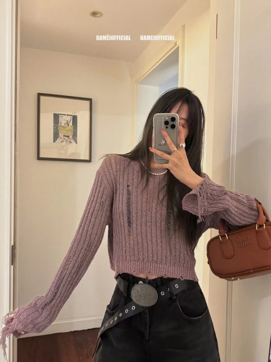 Chicyan Trendy Sweet Cool Hollow out ort Knitwear round Ne Loose High Waist Top for Women f High round Collar ort Le...
Chicyan Trendy Sweet Cool Hollow out ort Knitwear round Ne Loose High Waist Top for Women f High round Collar ort Le...