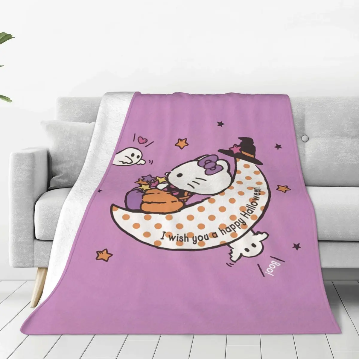 Halloween Warm Blanket Travel Plush Throw Blanket Novelty Couch Chair Flannel Bedspread Sofa Bed Cover
Halloween Warm Blanket Travel Plush Throw Blanket Novelty Couch Chair Flannel Bedspread Sofa Bed Cover