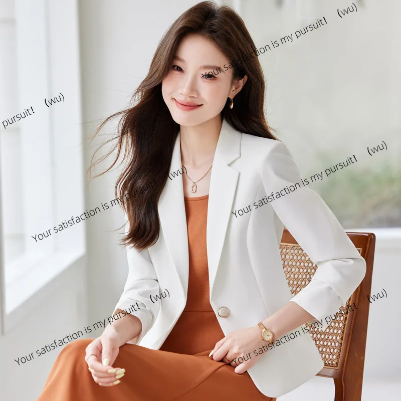 ZOCI-White blazer women's 2025 autumn new small suit dress two-piece fashion casual suit
ZOCI-White blazer women's 2025 autumn new small suit dress two-piece fashion casual suit
