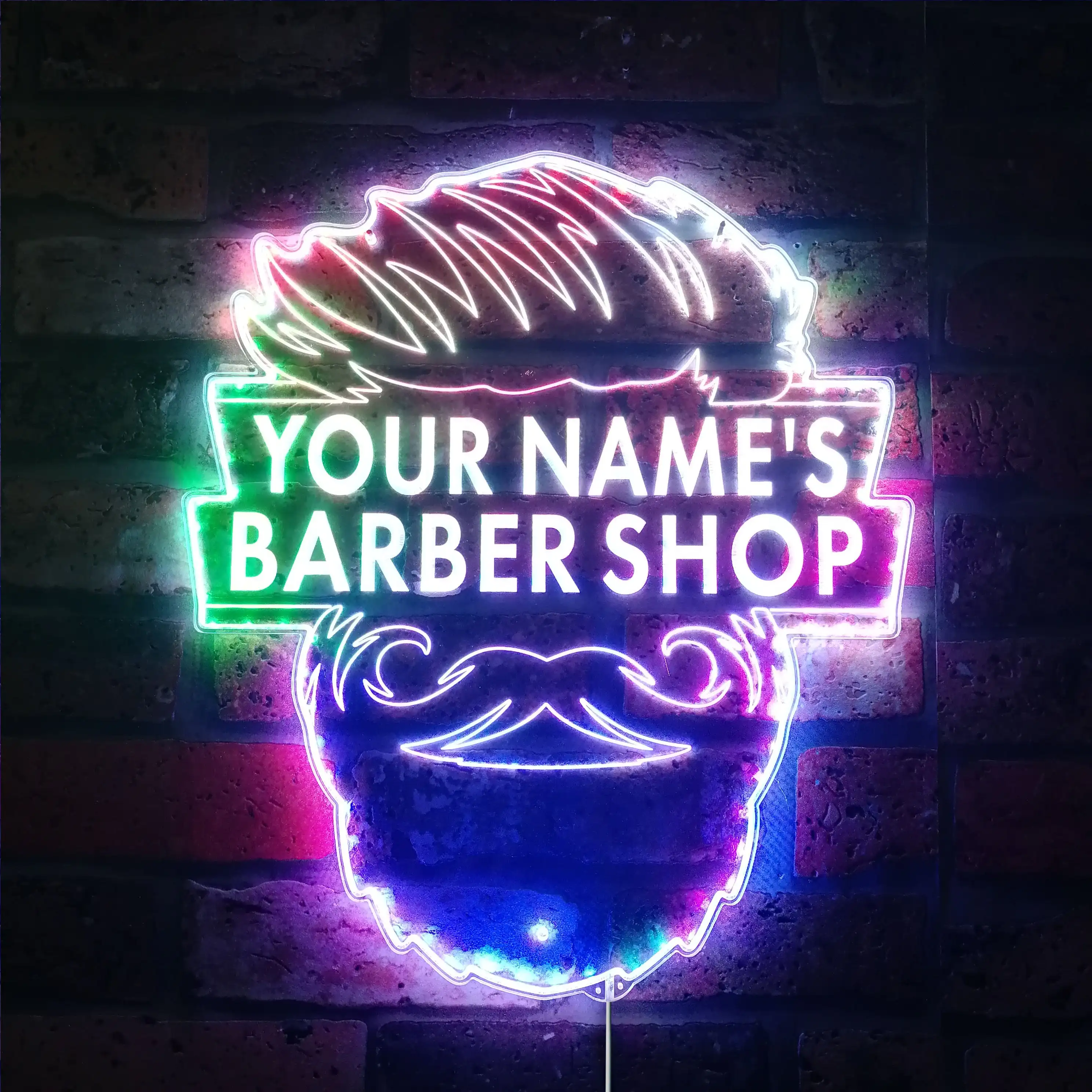 Персонализированный светодиодный знак RGB Dynamic Glam Your Name Barber Shop st06-embali-p0063-tm
Персонализированный светодиодный знак RGB Dynamic Glam Your Name Barber Shop st06-embali-p0063-tm