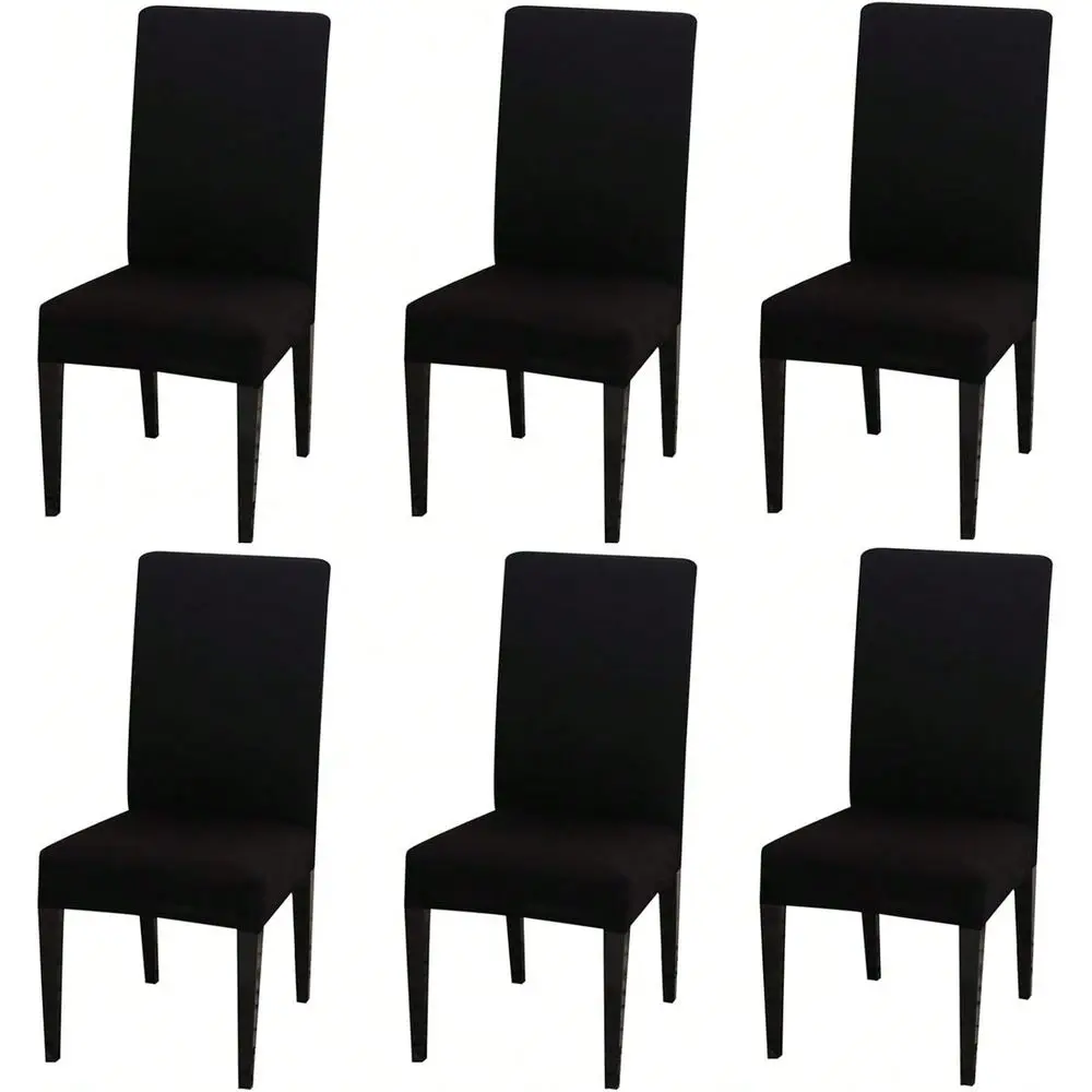 Pack Dining Chair Covers, Stretch Spandex Removable Washable Protector Chair Slipcovers Dining Room Kitchen Hotel Brown, And Du
Pack Dining Chair Covers, Stretch Spandex Removable Washable Protector Chair Slipcovers Dining Room Kitchen Hotel Brown, And Du