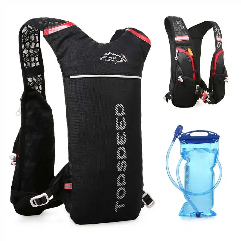 Lightweight Hydration Backpack Running Backpack with 5L Water Bladder for Hiking, Running, Biking, and Raves
Lightweight Hydration Backpack Running Backpack with 5L Water Bladder for Hiking, Running, Biking, and Raves