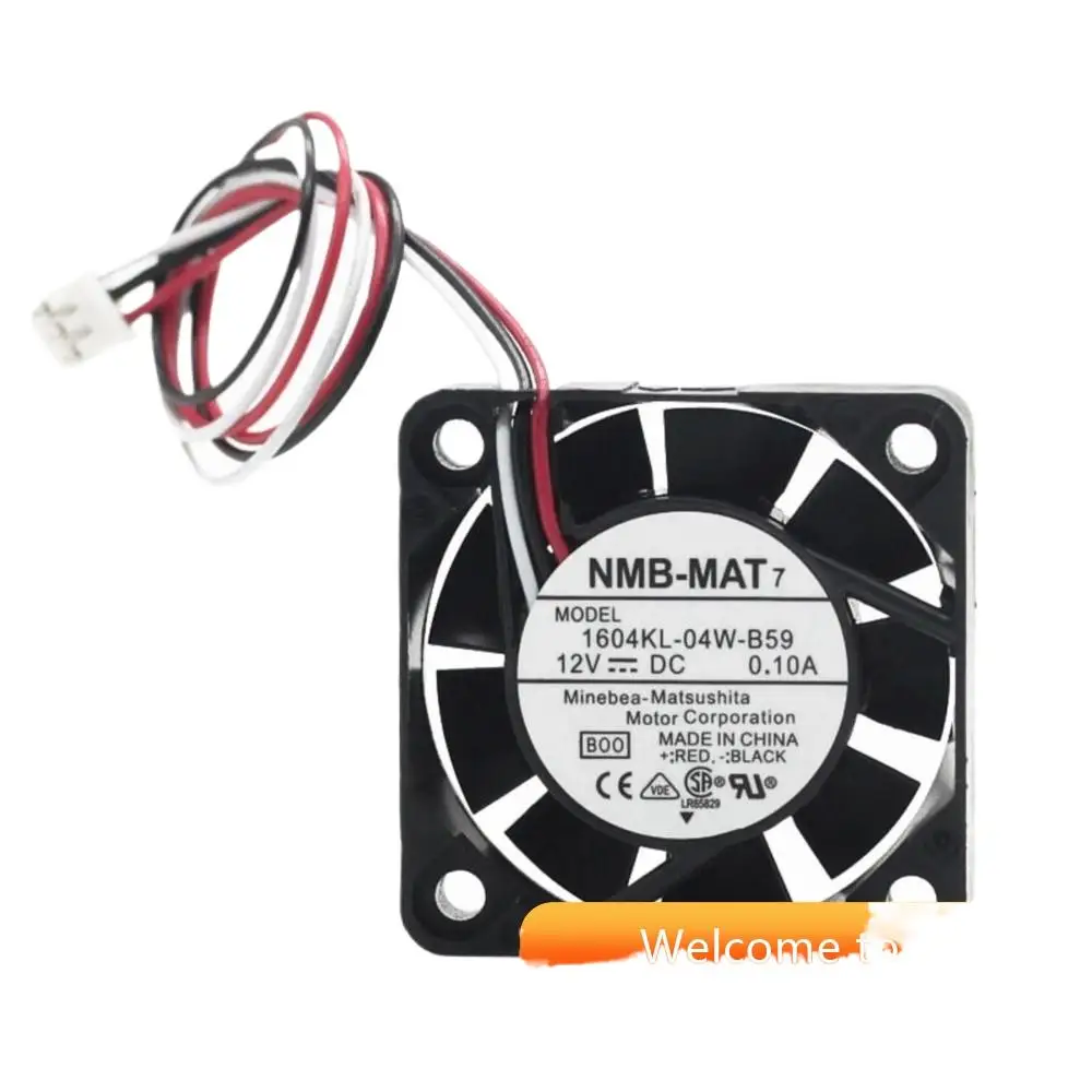 Вентилятор 40 мм для NMB 1604KL-04W-B59 4010 4 см 12 В 0,1 А с двойным шариковым охлаждением 40x40x10 мм кулер
Вентилятор 40 мм для NMB 1604KL-04W-B59 4010 4 см 12 В 0,1 А с двойным шариковым охлаждением 40x40x10 мм кулер
