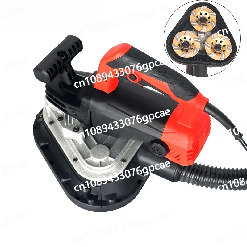 Three-head Dust-free Grinder, Triangular Floor Grinder, Edging Concrete Wall, Floor Renovation Putty, No Dead Ends
Three-head Dust-free Grinder, Triangular Floor Grinder, Edging Concrete Wall, Floor Renovation Putty, No Dead Ends