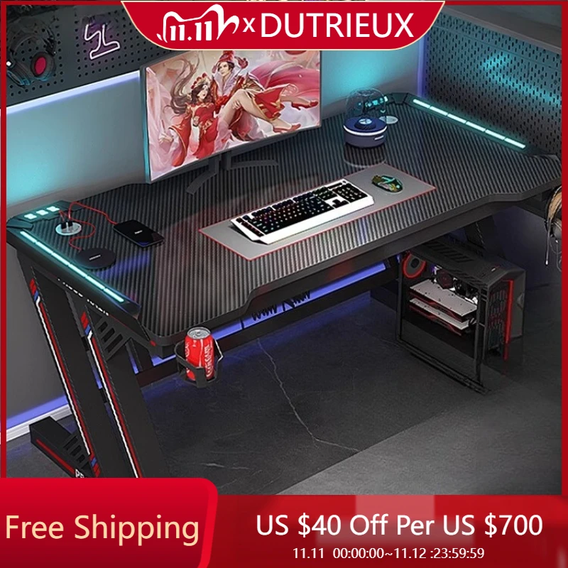 Computer Gaming Desk Trendy Unique Modern Monitor Stand Students Console Table Bookcase Notebook Bedroom Escritorios Furniture
Computer Gaming Desk Trendy Unique Modern Monitor Stand Students Console Table Bookcase Notebook Bedroom Escritorios Furniture