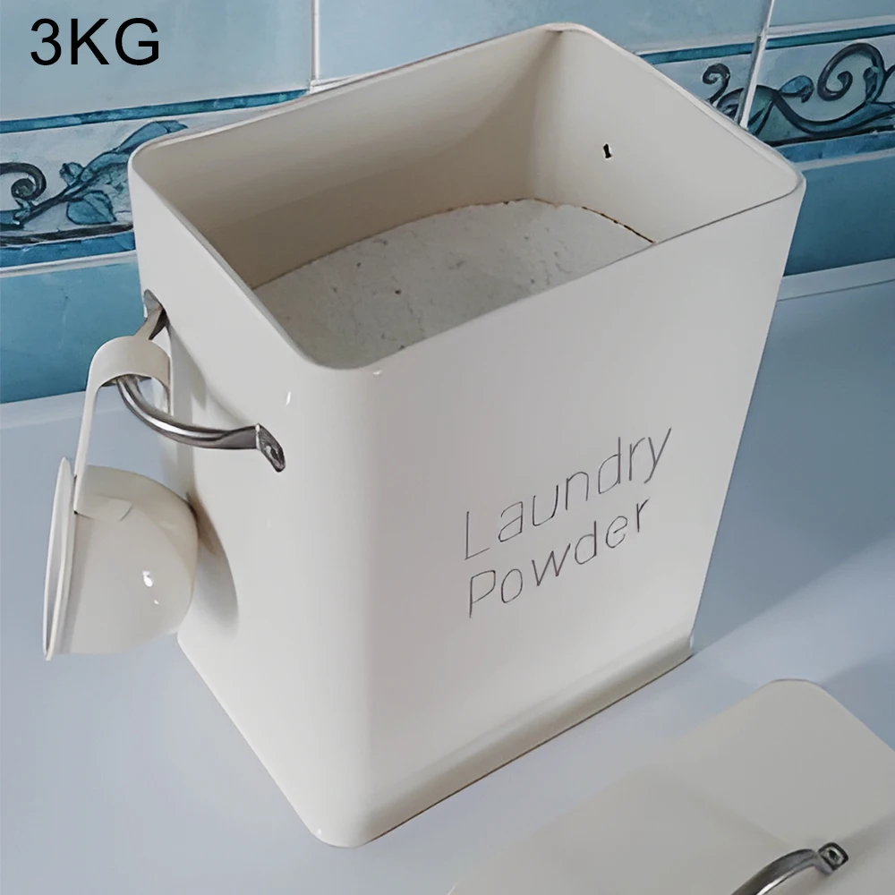 Snack Container Grain Storage Case with Measuring Cup Laundry Detergent Storage Box Washing Powder Barrel Household 3KG
Snack Container Grain Storage Case with Measuring Cup Laundry Detergent Storage Box Washing Powder Barrel Household 3KG