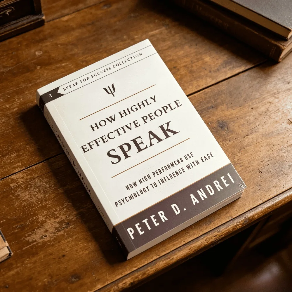 HoHighly Effective People Speak Peter Andrei English Professionals Paperback Psychology Communication Skills Guide Free Shipping
HoHighly Effective People Speak Peter Andrei English Professionals Paperback Psychology Communication Skills Guide Free Shipping