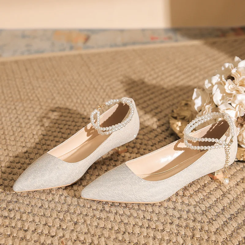 3cm New Fashion Shallow Mouth Pumps Low Heels Party for Women Beige Shoes 40 41
3cm New Fashion Shallow Mouth Pumps Low Heels Party for Women Beige Shoes 40 41
